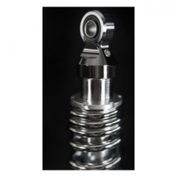 *2 WEEKS EXTRA TRANSIT TIME* Bitubo, WME dual shock absorber set. Chrome. 341mm